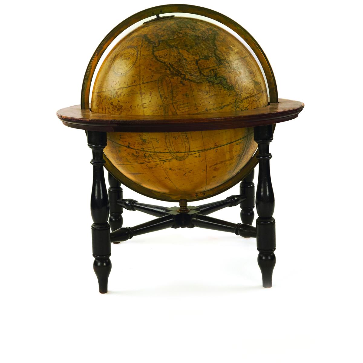 (GLOBES.) W. & A.K. Johnston, engraver. Donaldsons Terrestrial Globe.